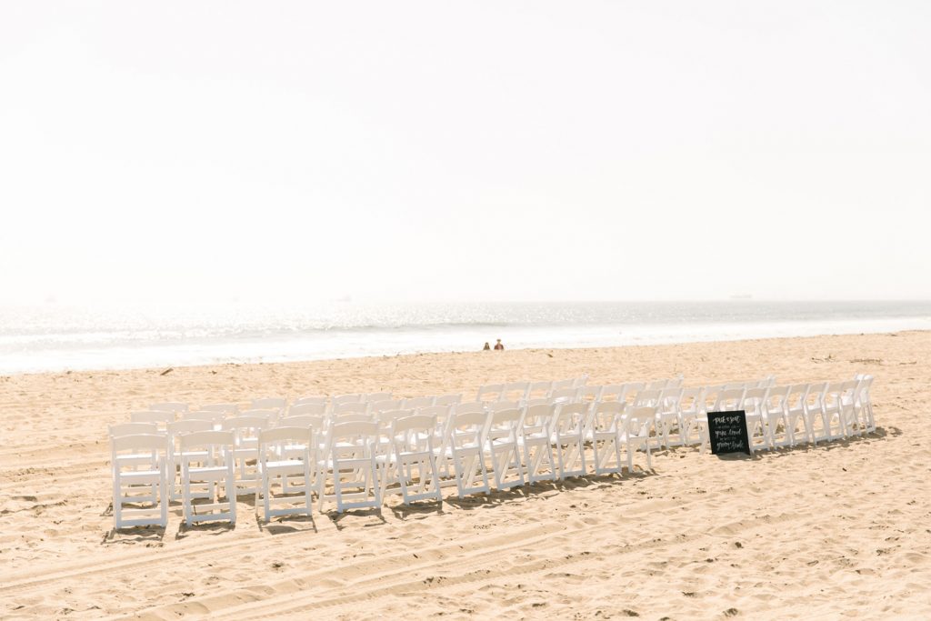 Sea Legs wedding ceremony