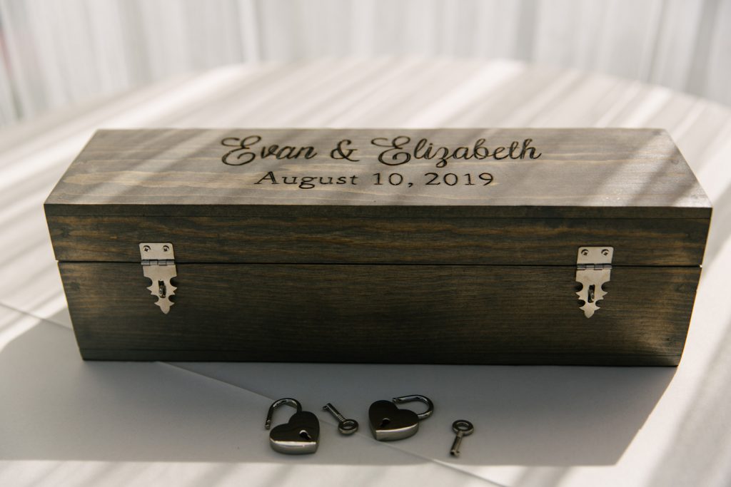 Wedding box details 