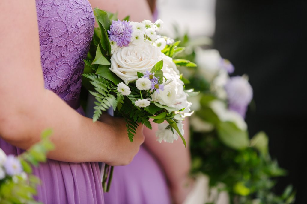 flower bridesmaids details