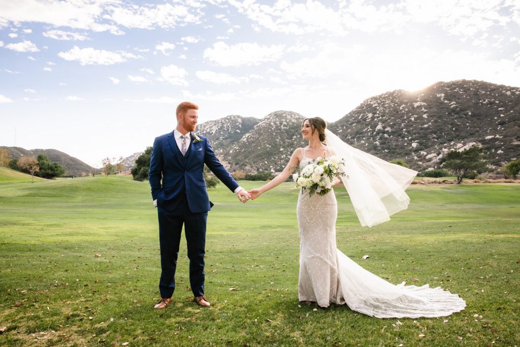 Southern California Bride and groom wedding