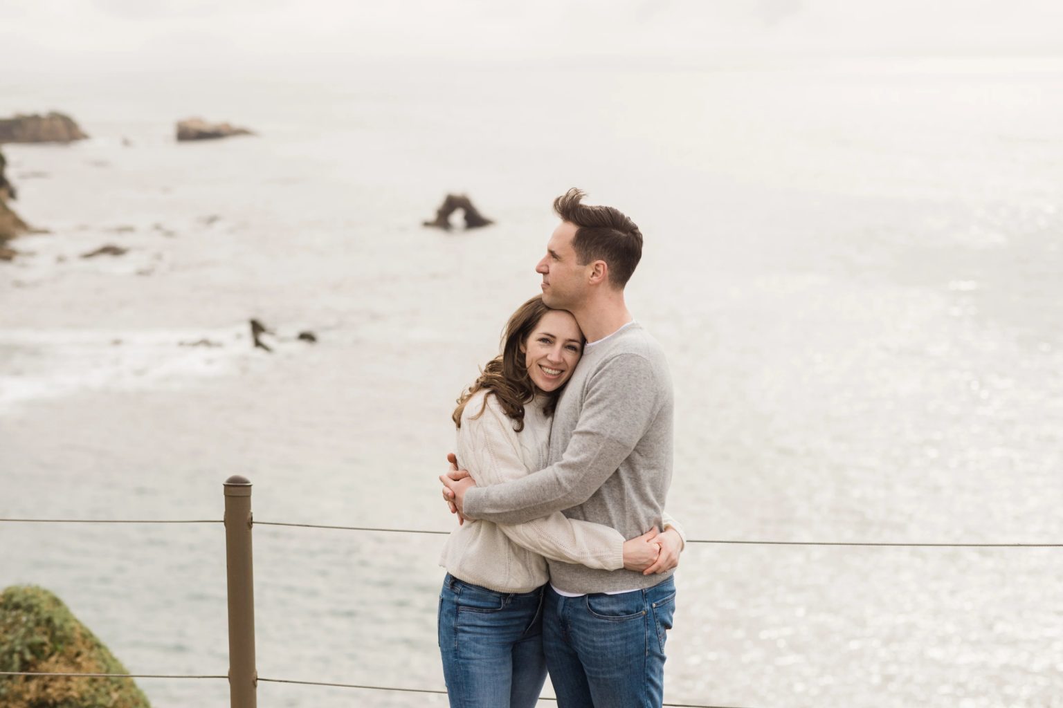 Sarah & Reid's Relaxed Beach Engagement Photos In Corona Del Mar ...
