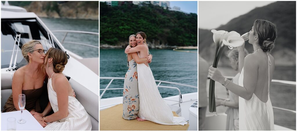Intimate yacht wedding in Hong Kong