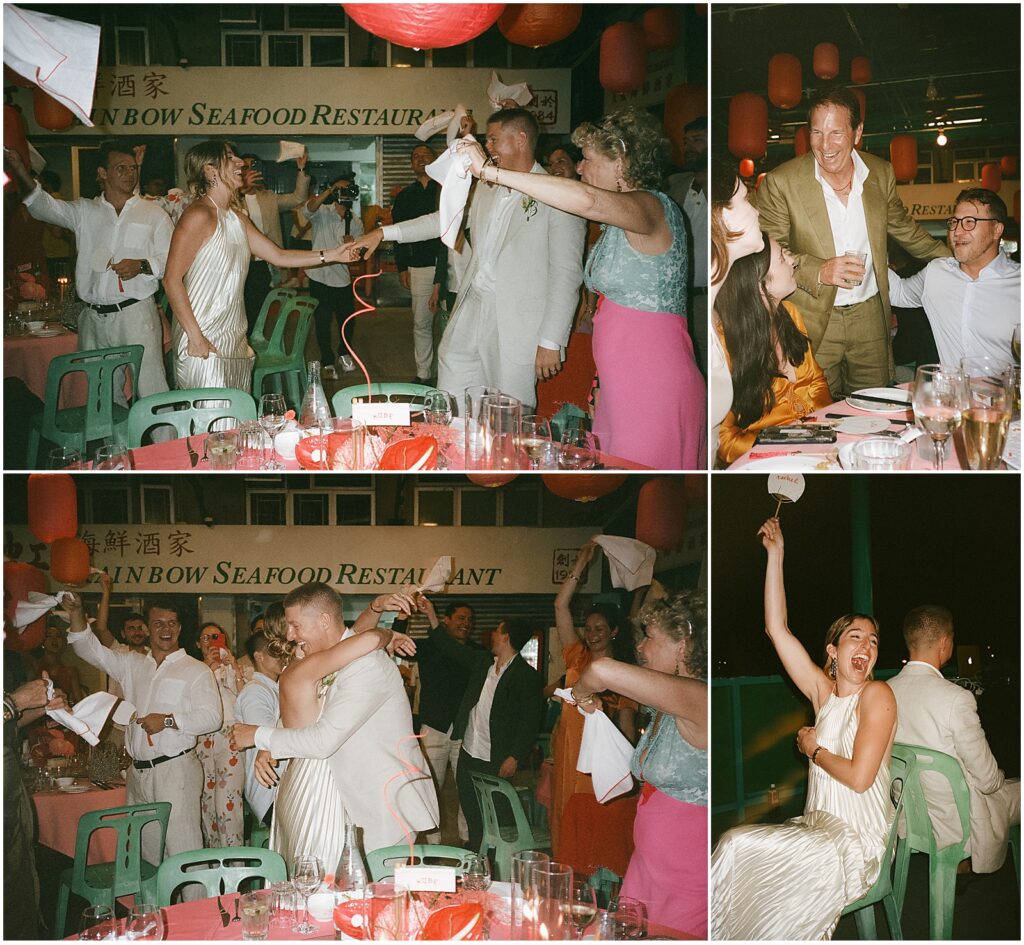 Wedding weekend welcome party at Rainbow on Lamma Island, Hong Kong