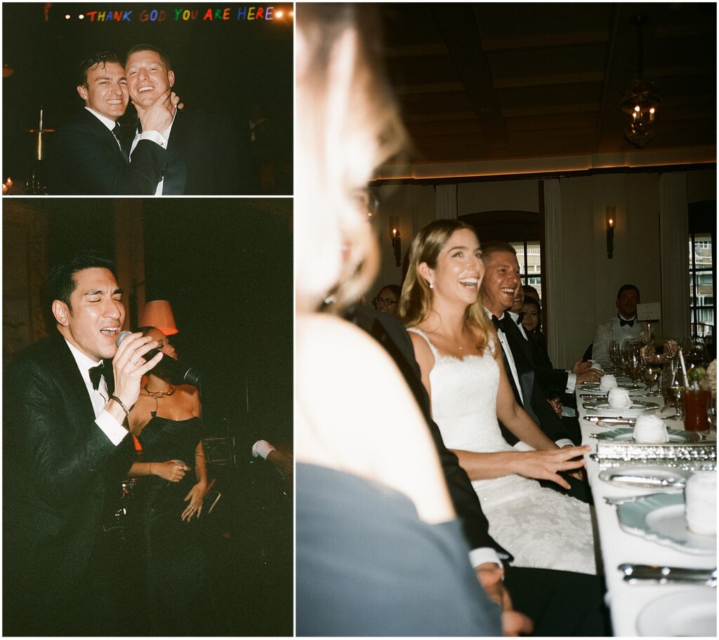 A wedding reception at Magistracy in Hong Kong
