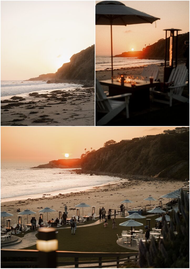 Sunset at the Waldorf Astoria Monarch Beach, California