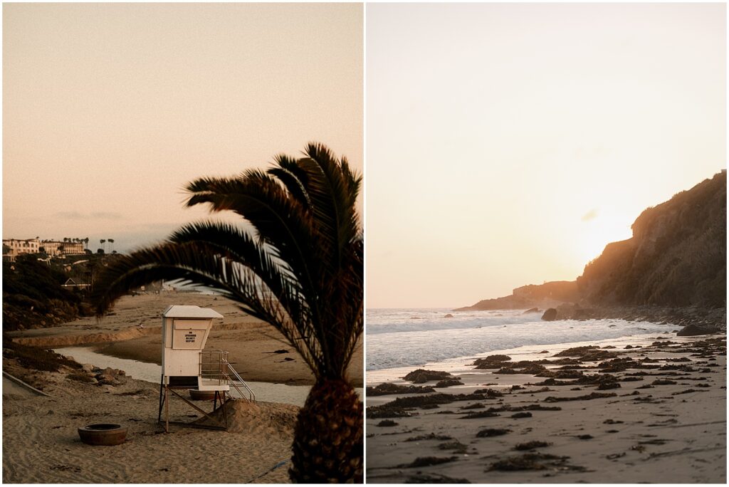Private access beach at the Waldorf Astoria Monarch Beach