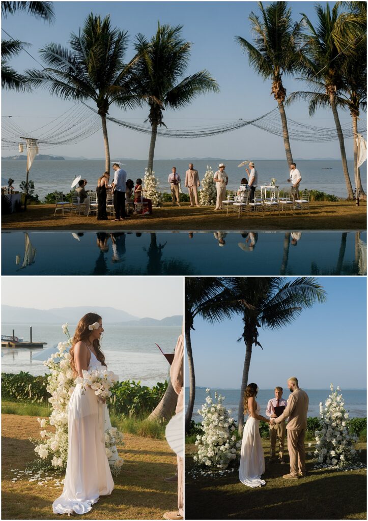 An intimate wedding ceremony in Phuket